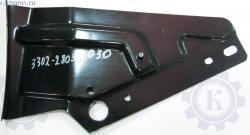 Кронштейн перед. бампера ГАЗель (бизнес) прав. (бок.) (ГАЗ)    3302-2803060-30