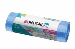 Пакеты для мусора с завязками 60 л x 20 шт. синие, Home Palisad