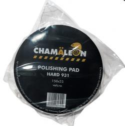 Полировальный круг на липучке оранжевый (жесткий) 150x25 мм Chamaleon 49310