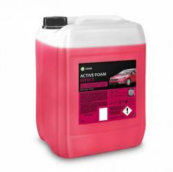 Автошампунь Active Foam Effect Эффект снежных хлопьев 18 кг GRASS 110447