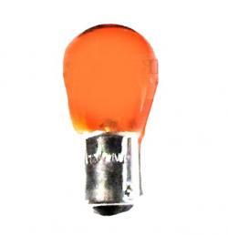 Лампа 12V 21W цок.смещен (указ.поворот) PY21W (BAU15s) желтая, --BA15S12V 21W-
