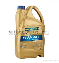 Масло моторное Ravenol HCS 5W-40 синтетическое 4 л 4014835723993