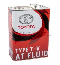 Масло трансмиссионное Toyota TYPE T-IV 4 л 08886-81015
