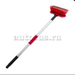 Щетка для мытья с телескопической мягкой ручкой L=77-130 см ARNEZI A0403011