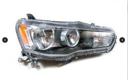 Фара MITSUBISHI LANCER X 07-16 RH под электрокорректор (Евросвет)
