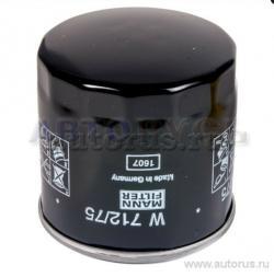 Фильтр масляный MANN W 712/75   OPEL AstF/G/VecA/OmA/B NEXIA 