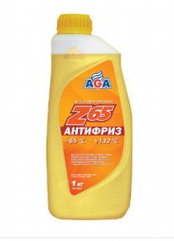 Антифриз AGA желтый (-65/+132) готовый  1 кг AGA042Z