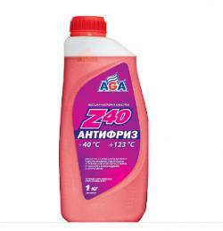 Антифриз AGA красный (-40/+123) готовый  1 кг AGA001Z