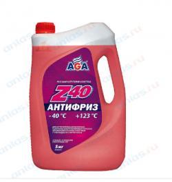 Антифриз AGA красный (-40/+123) готовый  5 кг AGA002Z