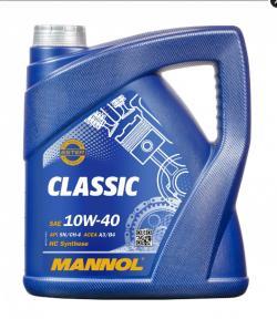 Масло MANNOL Classic 10W40 моторное полусинтетическое 4 л
