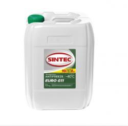 Антифриз Sintec Euro зеленый G11 (-40) 10 кг АКЦИЯ