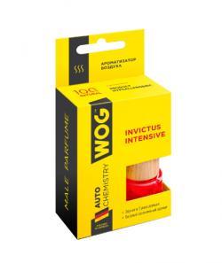 Ароматизатор автомобильный с креплением на зеркало парфюмерная серия Invictus Intense WOG, 8 мл