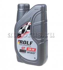 Масло моторное ROLF GT SAE 5W-30 API SN/CF синтетическое 1 л 322446