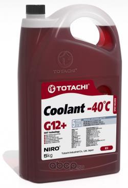 Антифриз TOTACHI 43105 /4589904526770/ NIRO COOLANT RED -40C G12+ 5 кг