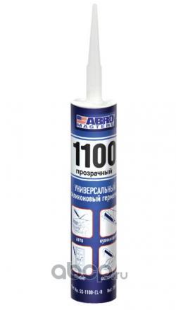 Герметик силиконовый Abro Masters прозрачный 280 г SS-1100-CL