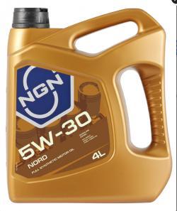 Масло моторное NGN NORD 5W-30 синтетическое 4 л V172085337