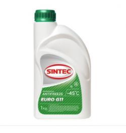Антифриз Sintec Euro зеленый G11 (-45)  1 кг 802559