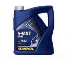 Масло Mannol мототехника 4T Takt Plus 10W-40 п/синтетическое 4 л
