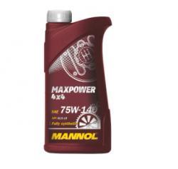 Масло Mannol трансмиссионное 75W-140 4 х 4 Maxpower GL5 синтетическое  1 л