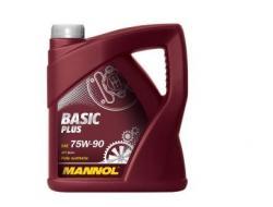 Масло Mannol трансмиссионное 75W-90 Basic Plus GL4 синтетическое 4 л