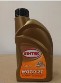 Масло Sintec Мото 2T красное п/синтетическое  1 л 801950