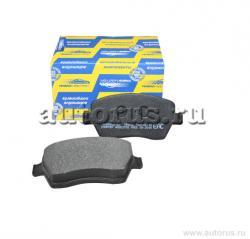 Колодки тормозные передние LADA LARGUS, VESTA, X-RAY , RENAULT LOGAN без ABS 16 V TRANSMASTER TR204C