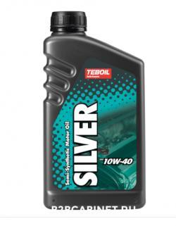 Масло моторное 10/40 Silver TEBOIL 1л. п/синт. API SL/CF  13111