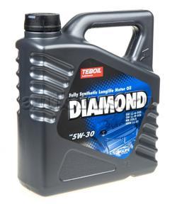 Моторное масло 5/30 Diamond TEBOIL   4л. синт. API SL/CF   19014