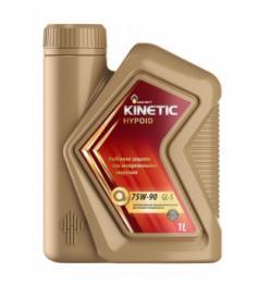 Масло трансмиссионное РосНефть 75W-90 Kinetic Hypoid GL-5 п/синтетика   1 л