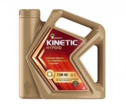 Масло трансмиссионное РосНефть 75W-90 Kinetic Hypoid GL-5 п/синтетика 4 л