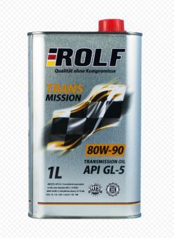 Масло трансмиссионное Rolf Transmission 80W-90 GL-5 минеральное пластик 1 л 322740