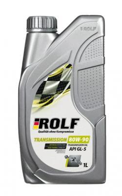 Масло трансмиссионное Rolf Transmission 80W-90 GL-5 минеральное пластик 4 л 322741