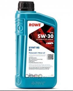 Масло моторное ROWE HIGHTEC SYNT RS D1 5W-30 SP/SN PLUS  синтетическое 1 л