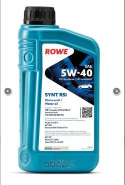 Масло моторное ROWE HIGHTEC SYNT RSi 5W-40 синтетическое 1 л