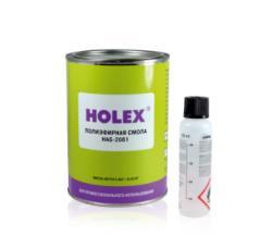 Смола полиэфирная Holex 0,8 кг+ отв. 20 гр HAS-2061