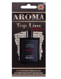 Ароматизатор на зеркало Aroma Top Line №17 Bleu картон