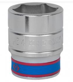 Головка торцевая стандартная шестигранная 3/4, 34 мм KING TONY 633534M