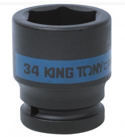 Головка торцевая ударная шестигранная 3/4, 34 мм KING TONY 653534M