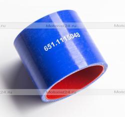 Патрубок силиконовый для МАЗ ТКР ЯМЗ.651 d62 L60
