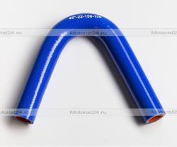 Патрубок силиконовый угловой 45° L150*150 d022