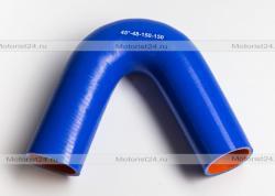 Патрубок силиконовый угловой 45° L150*150 d048