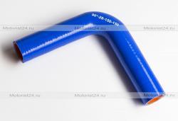 Патрубок силиконовый угловой 90° L150*150 d028