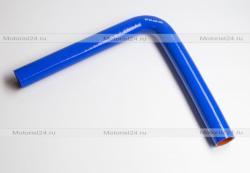 Патрубок силиконовый угловой 90° L350*350 d038