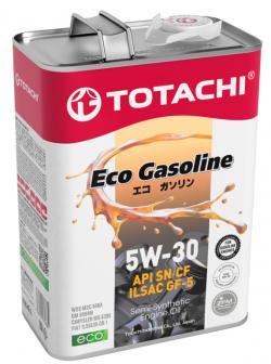 Масло моторное TOTACHI 10804 /4589904934865/ Eco  Gasoline  Semi-Synthetic  SN/CF 5W-30  4л
