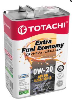 Масло моторное TOTACHI 11404 /4562374690622/ Extra Fuel  Fully Synthetic  SN 0W-20 4л