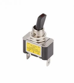 Тумблер 12V 30А (3c) ON-OFF однополюсный с зеленой LED подсветкой REXANT 36-4353