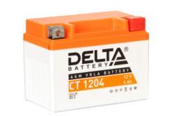 Аккумулятор Мото 12 В  4 А/ч о.п. Delta AGM ток 50 113 х 70 х 89