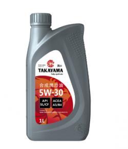 Масло моторное Takayama 5W-30 API SL/СF синтетическое пластик  1 л