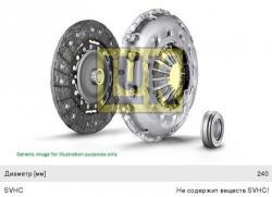 Сцепление ЗМЗ-406 в сборе LUK   624309700