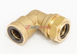 Фитинг угловой 9550 12-М18х1-S проходной (CAMOZZI S.p.A, Италия)